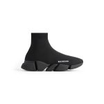 Men’s Speed 2.0 Monocolor Recycled Knit Sneaker in Black